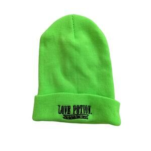 By Samii Ryan - Love Potion Knit Beanie in Neon Green